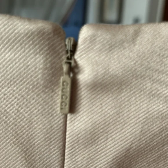 Gucci dress, Made in Italy, Platinum, Size 42 - Picture 5 of 5